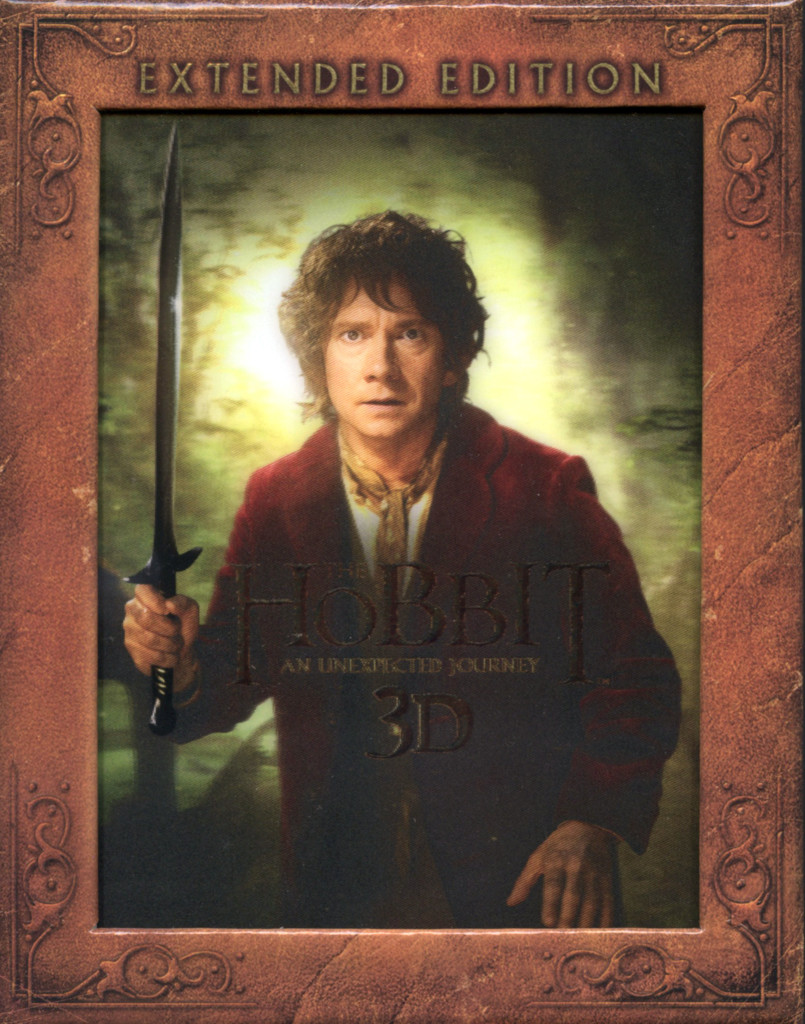 "The Hobbit An Unexpected Journey" bluray 3D.