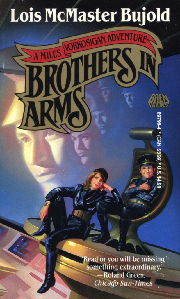 "Brothers in Arms" by Lois McMaster Bujold.