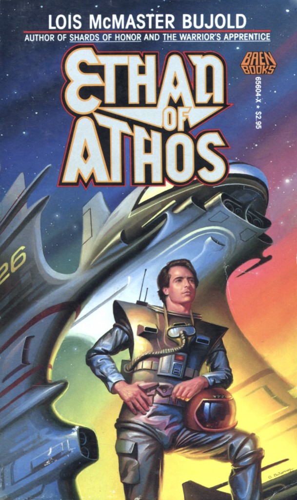 "Ethan of Athos" by Lois McMaster Bujold.