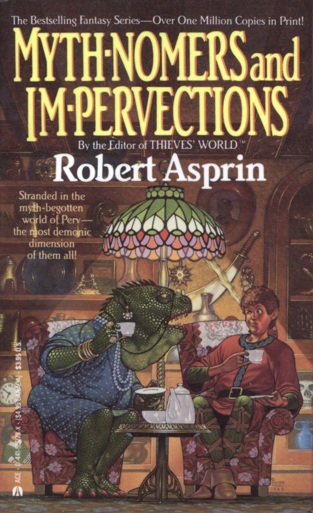 "Myth-nomers and Im-pervections" by Robert Asprin.