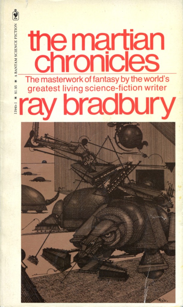 "The Martian Chronicles" by Ray Bradbury.