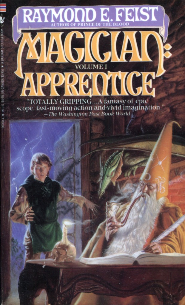 "Magician: Apprentice" by Raymond E Feist.