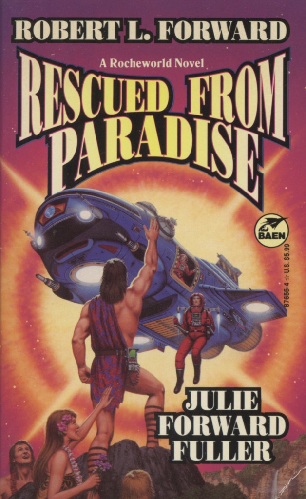 "Rescued from Paradise" by Robert L. Forward and Julie Forward Fuller.