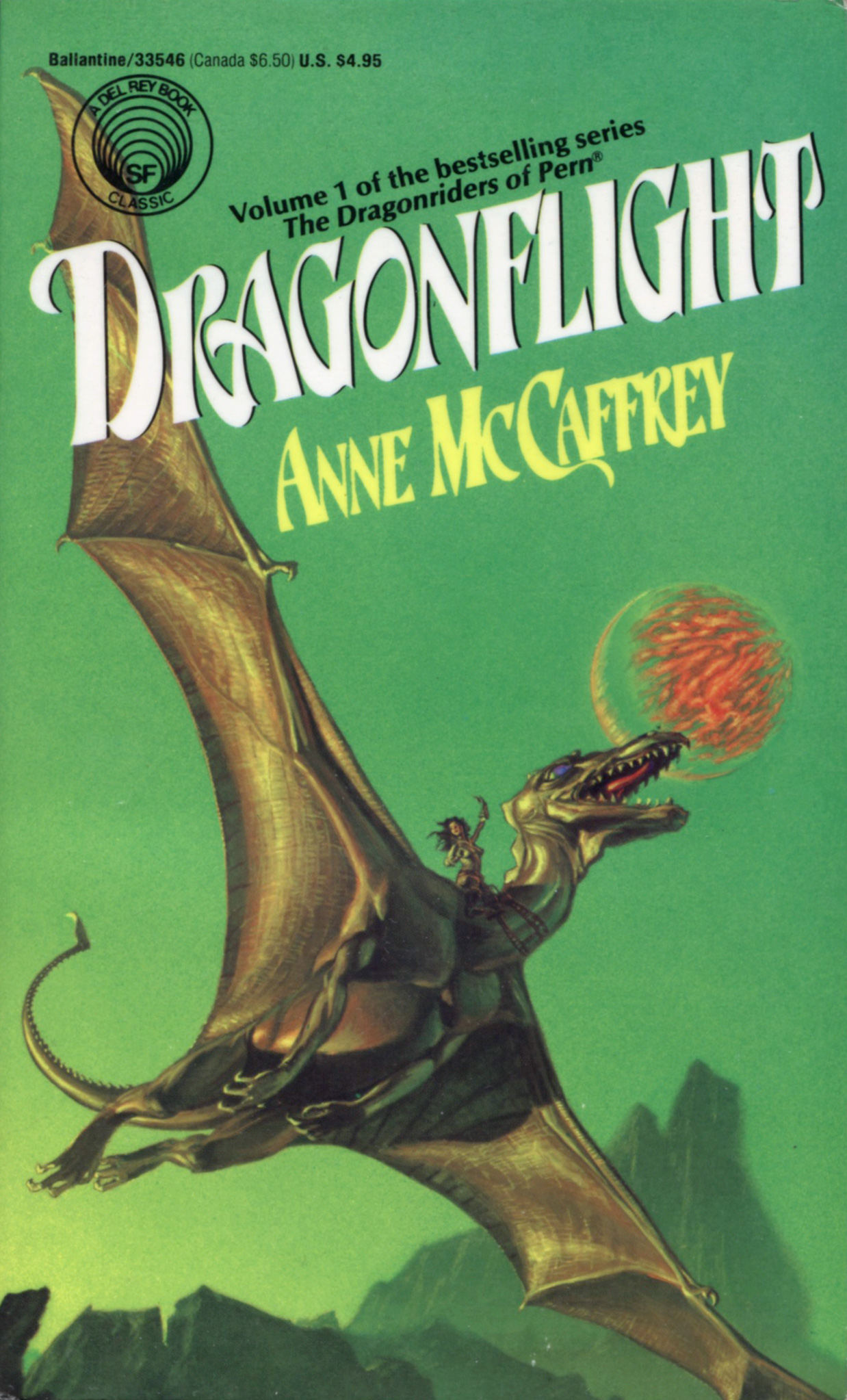 Dragonflight By Anne Mccaffrey Jodan Library