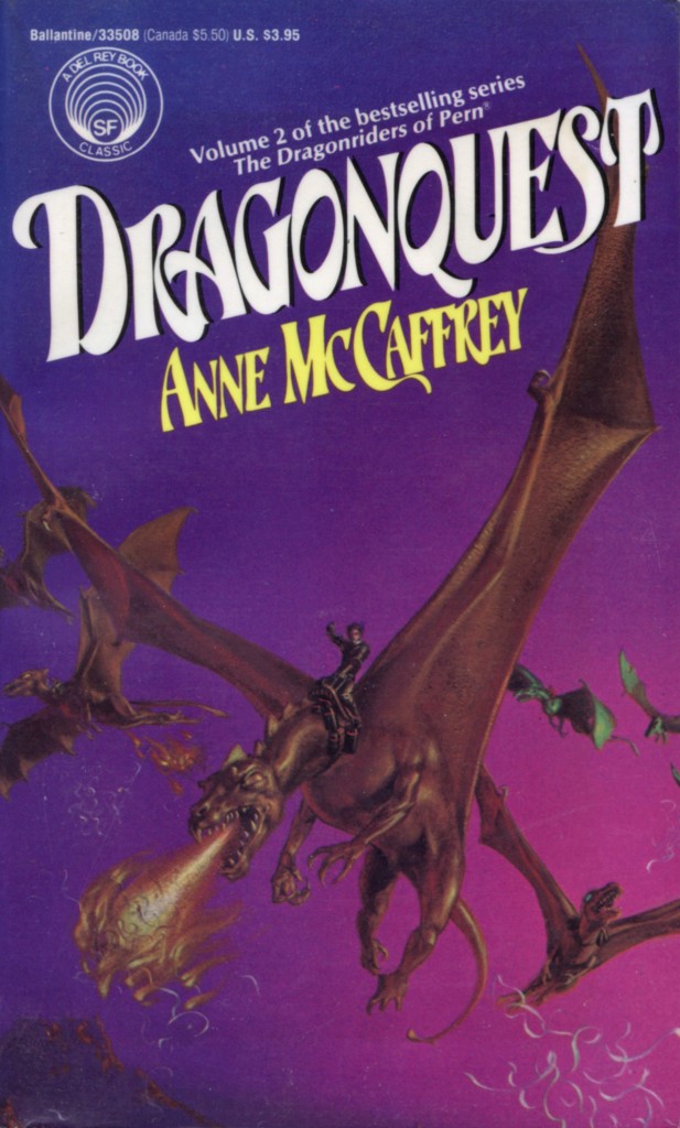 "Dragonquest" by Anne McCaffrey.