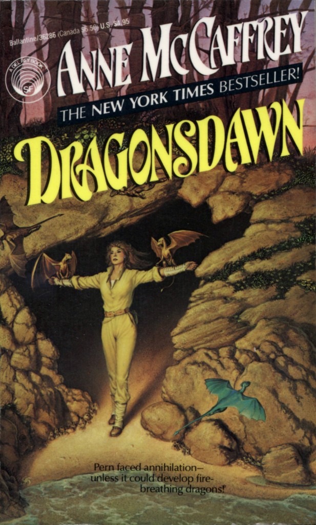 "Dragonsdawn" by Anne McCaffrey.