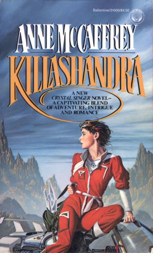 "Killashandra" by Anne McCaffrey.