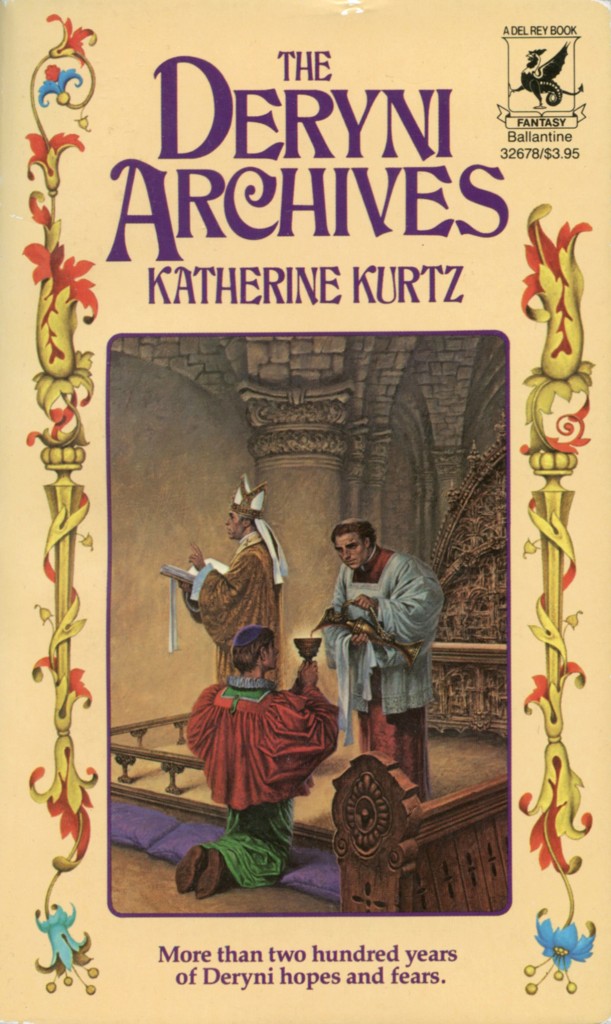 "The Deryni Archives" by Katherine Kurtz.