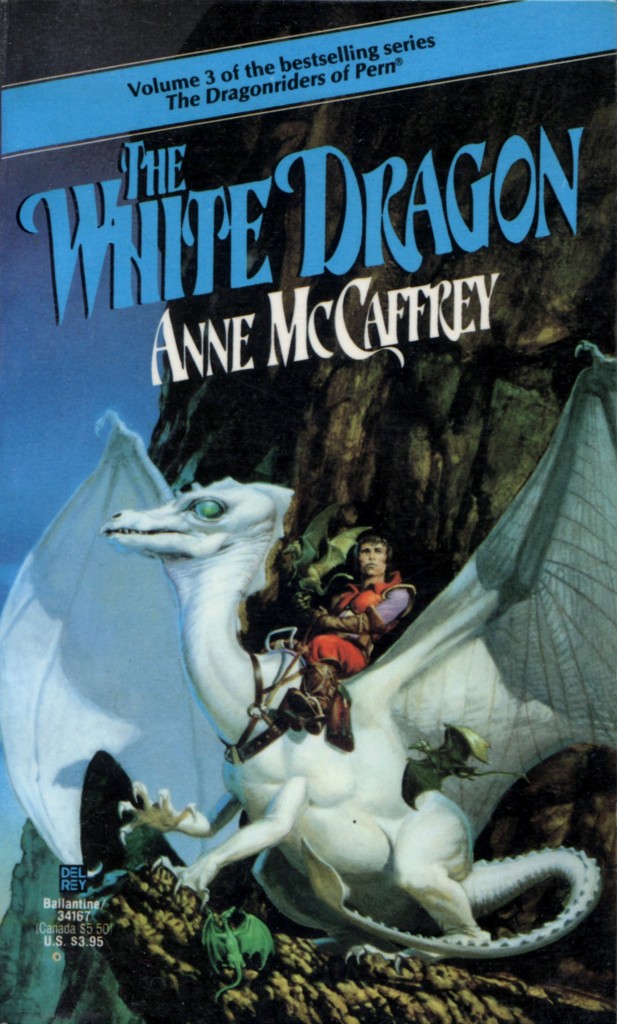 "The White Dragon" by Anne McCaffrey.