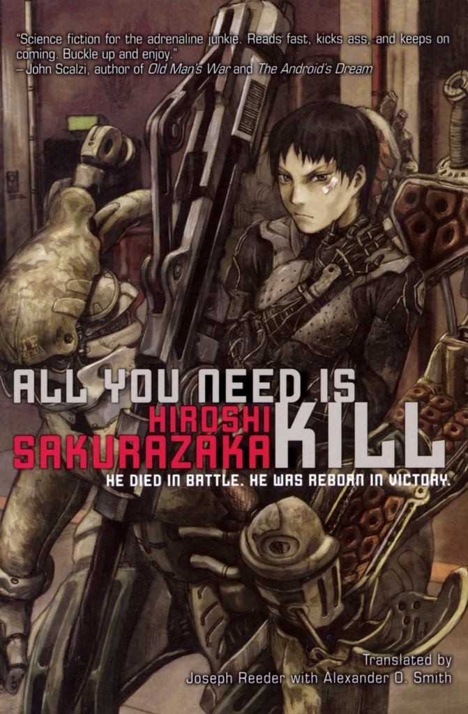 "All You Need Is Kill" by Hiroshi Sakurazaka.