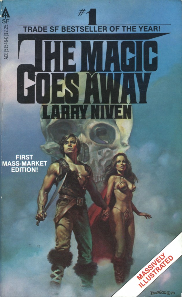 "The Magic Goes Away" by Larry Niven.