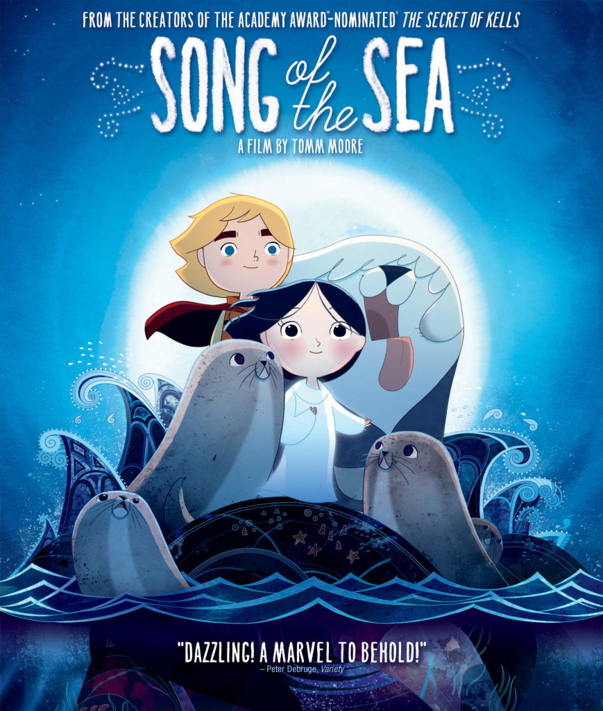 Song of the Sea" Blu-ray cover.