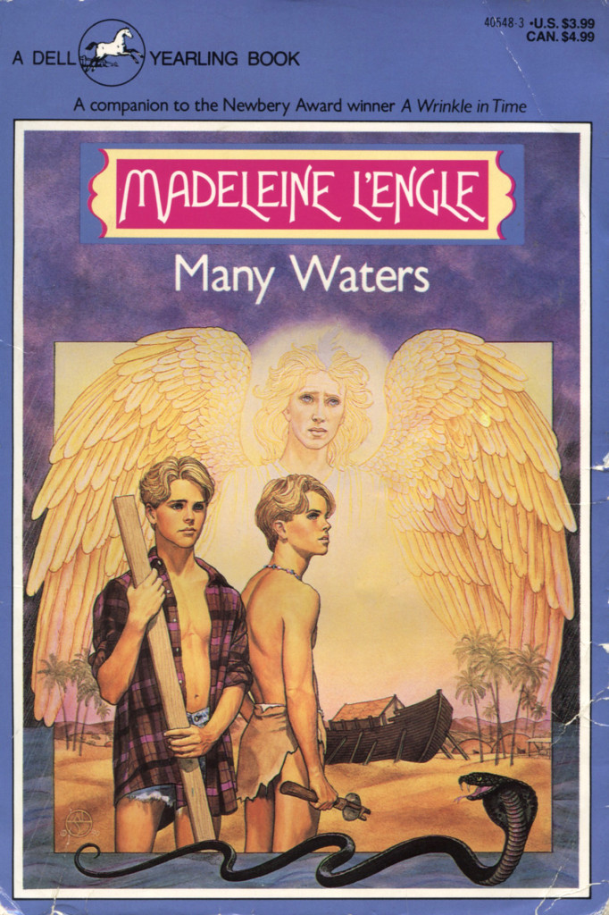 "Many Waters" by Madeleine L'Engle.