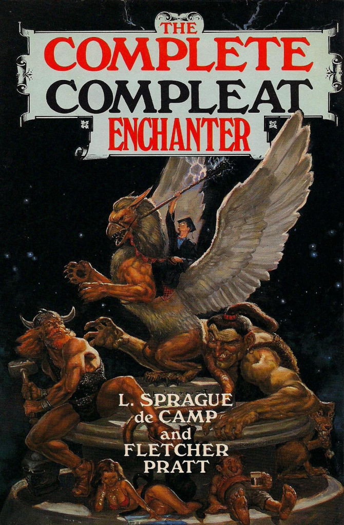 "The Complete Compleat Enchanter" by L. Sprague de Camp and Fletcher Pratt.