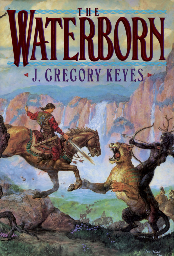 "The Waterborn" by J. Gregory Keyes.