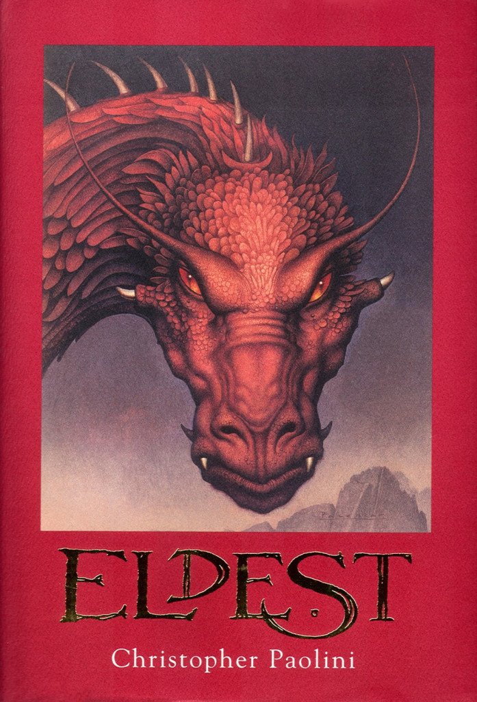 "Eldest" by Christopher Paolini.